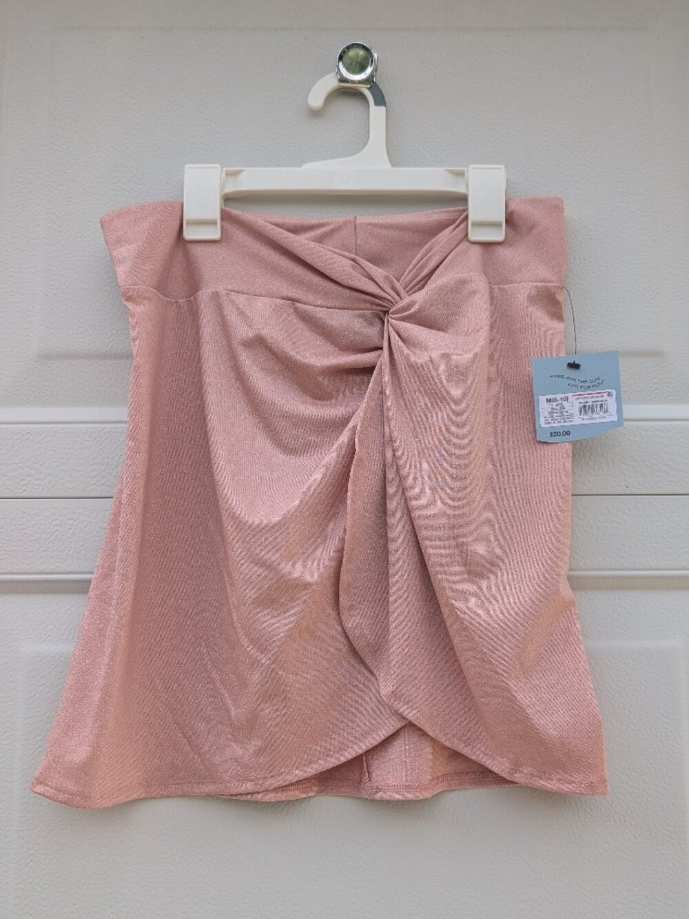 NWT-Shimmery swim skirt cover-Medium